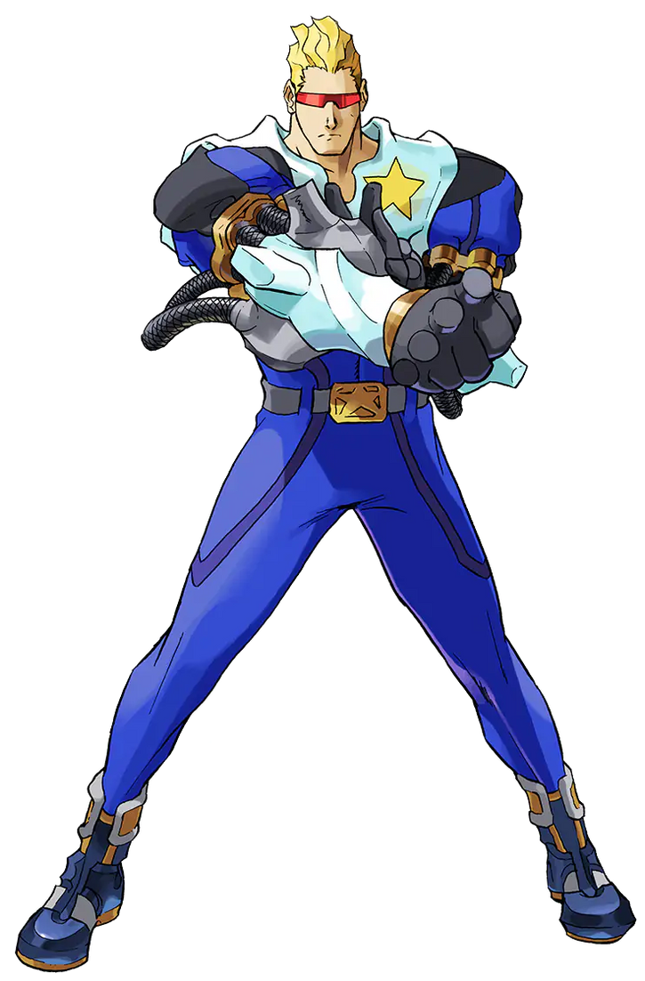 Capitain Commando (Marvel vs Capcom) render by Walter384 on DeviantArt