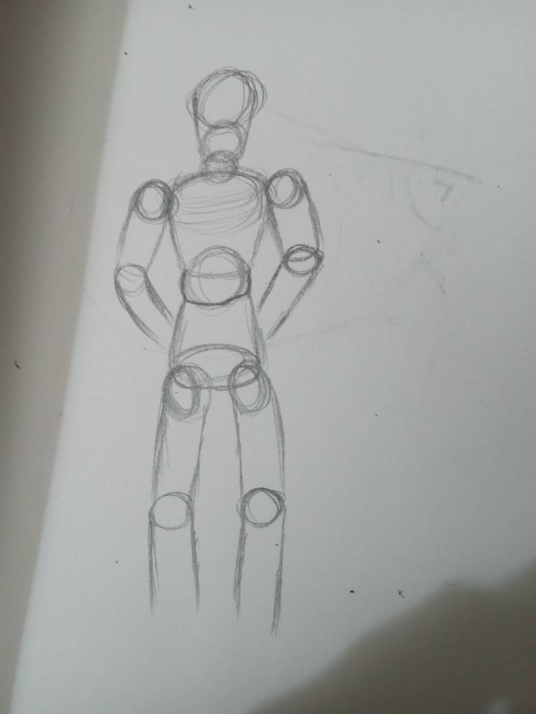 Trying to figure out how to draw a full body. by TheWalnoys04 on DeviantArt