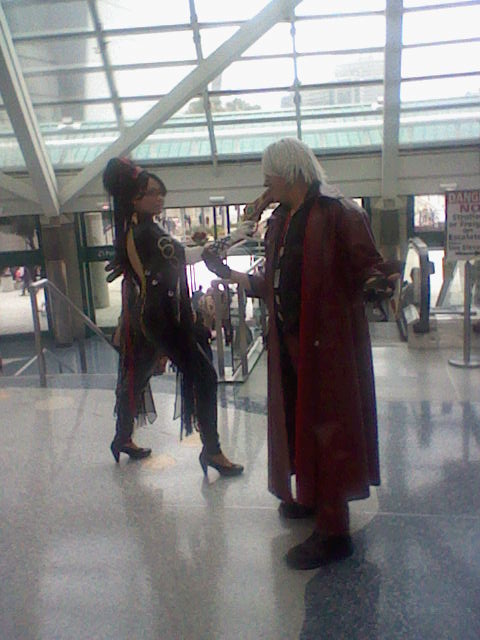 Bayonetta and Dante AX 2010