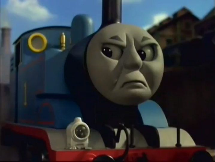 Angry train thomas the tank engine hotsell