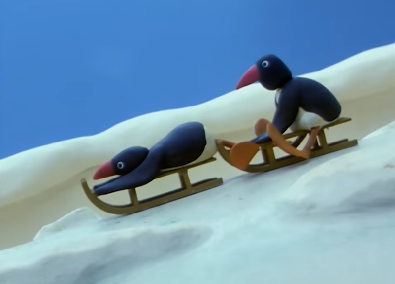 Pingo Ringo Pingo and Pingg Sledding by ThomasMarioFan on DeviantArt