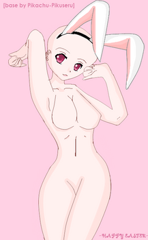 Sexy Bunny Base - Happy Easter