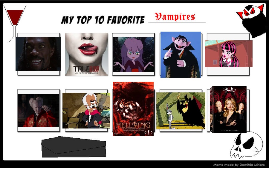 Vampire Meme Math Top 10 Vampires Meme By Shark-demon by Shark-Demon on DeviantArt