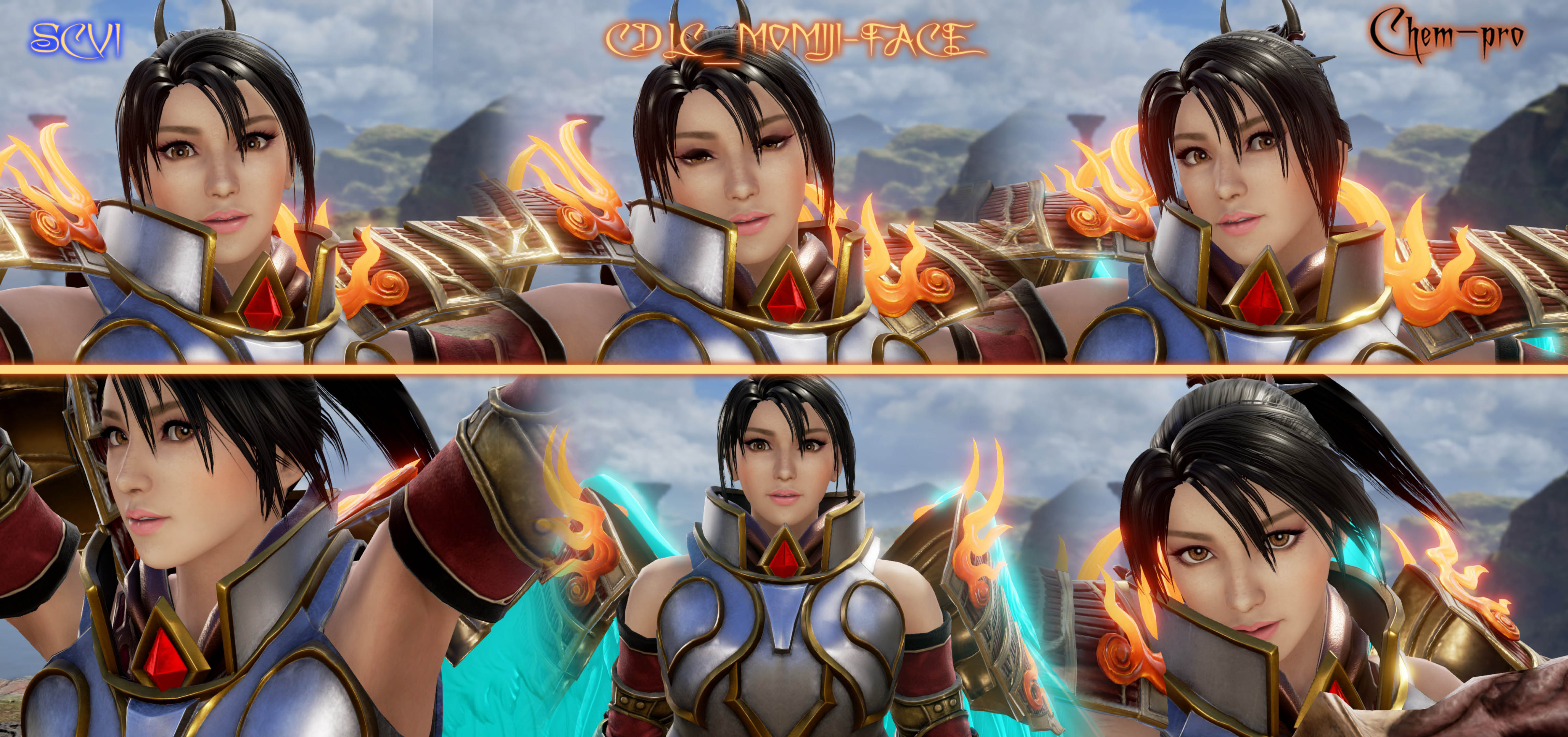 (SCVI_CDLC_Prev)MOMIJI-FACE(DOA) by Chem-pro94 on DeviantArt