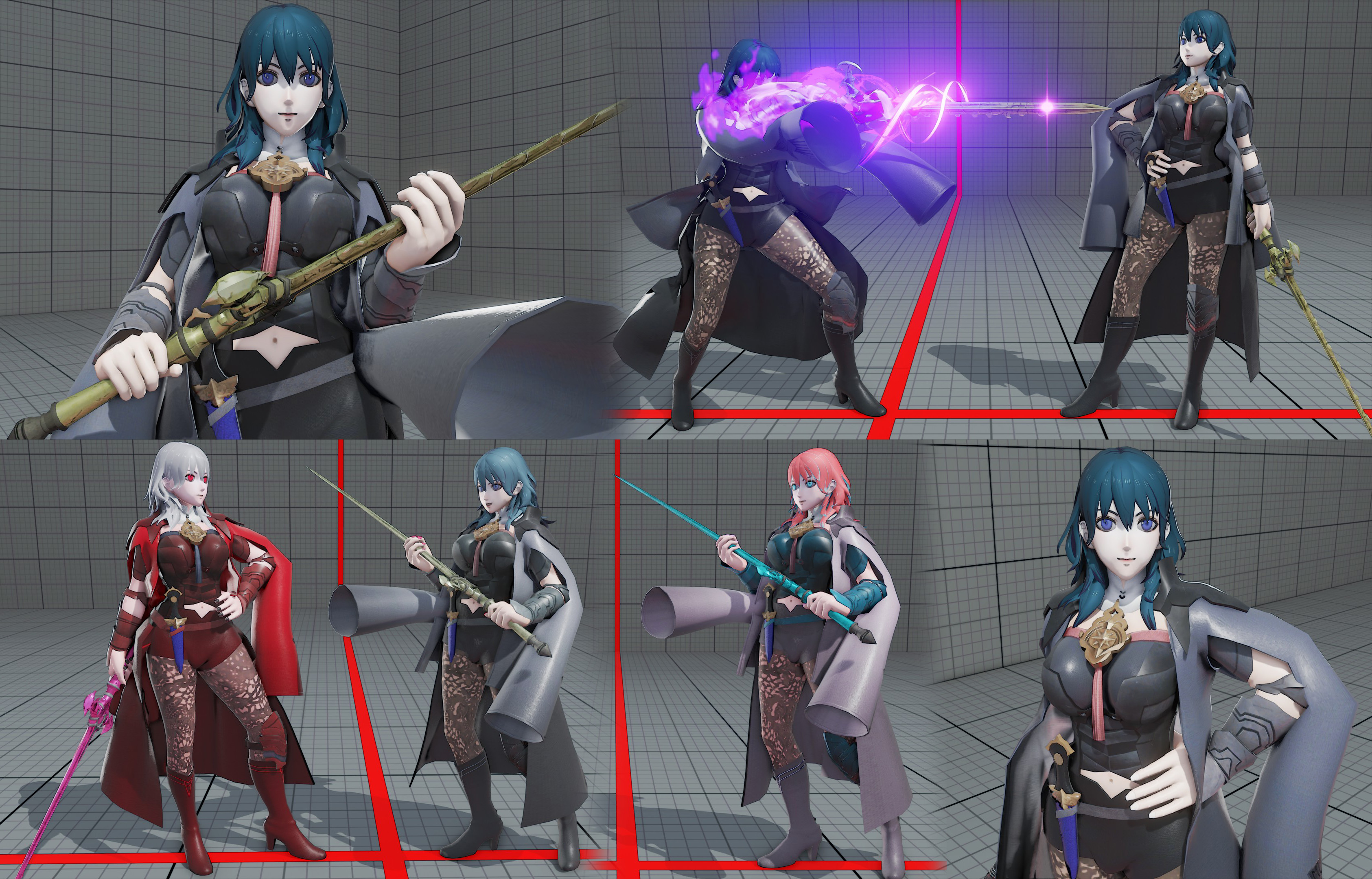 (SFV)Female Byleth by Chem-pro94 on DeviantArt