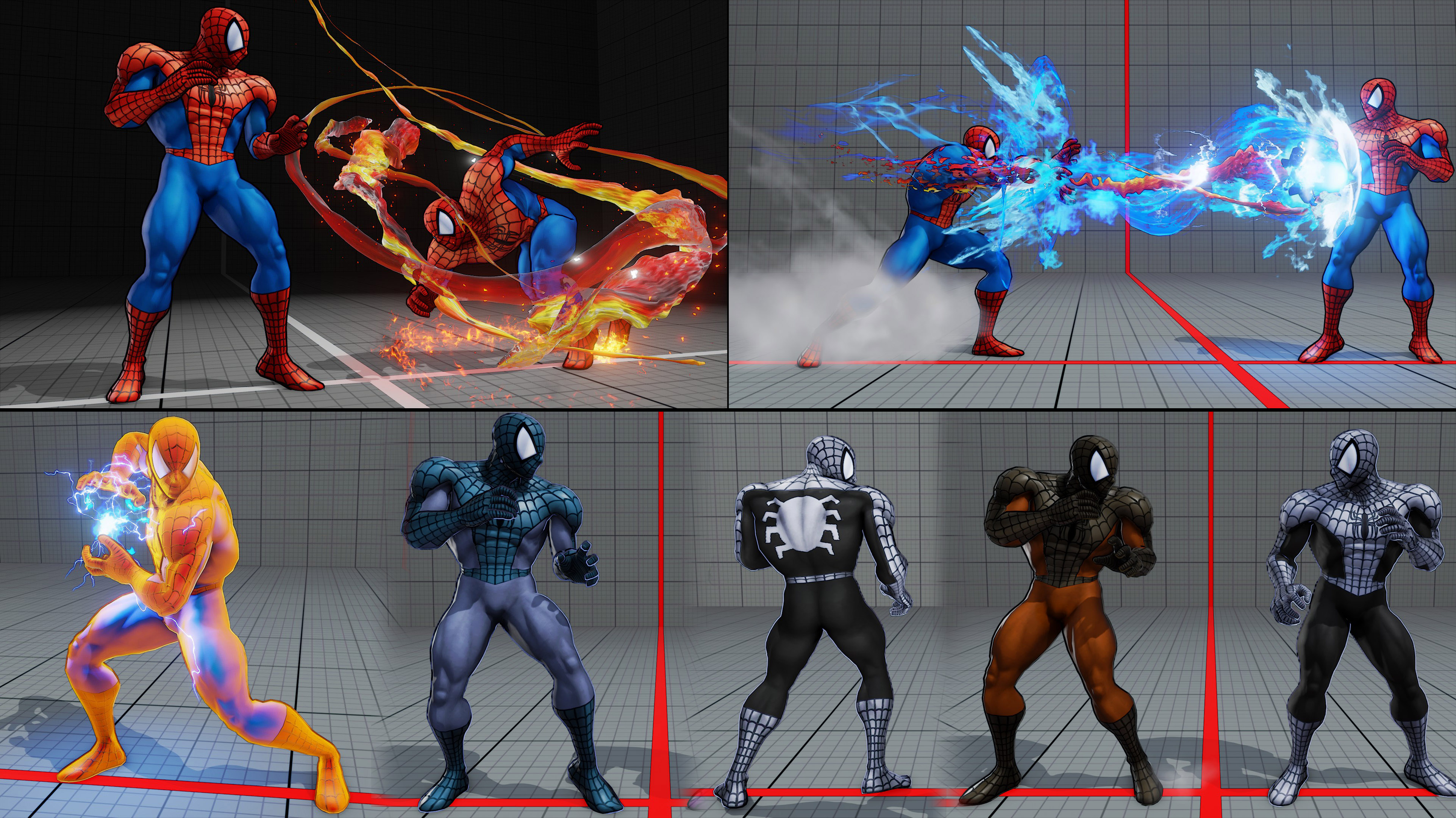 (SFV)Spider-man(UMVC3) by Chem-pro94 on DeviantArt