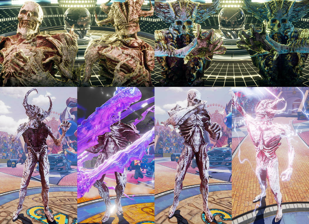 (SFV)Skull Monster Characters by Chem-pro94 on DeviantArt