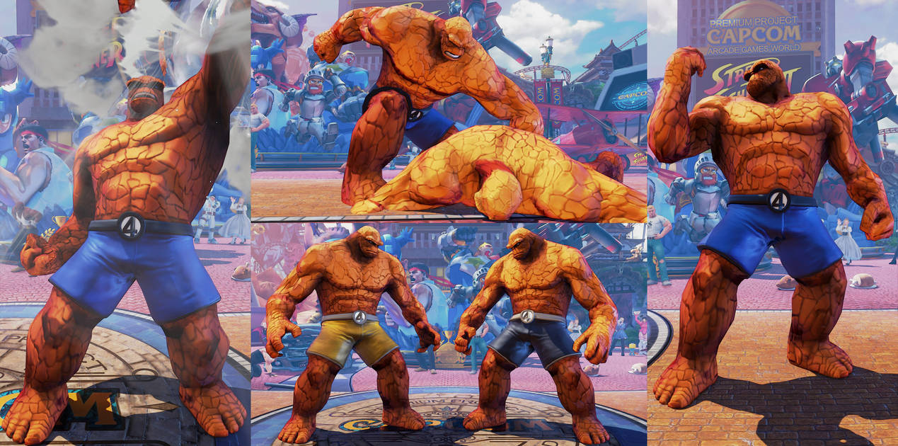 (SFV)The Thing by Chem-pro94 on DeviantArt