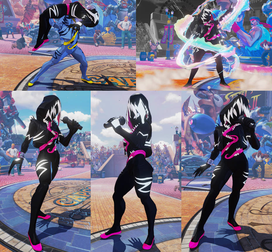 (SFV)Gwenom by Chem-pro94 on DeviantArt