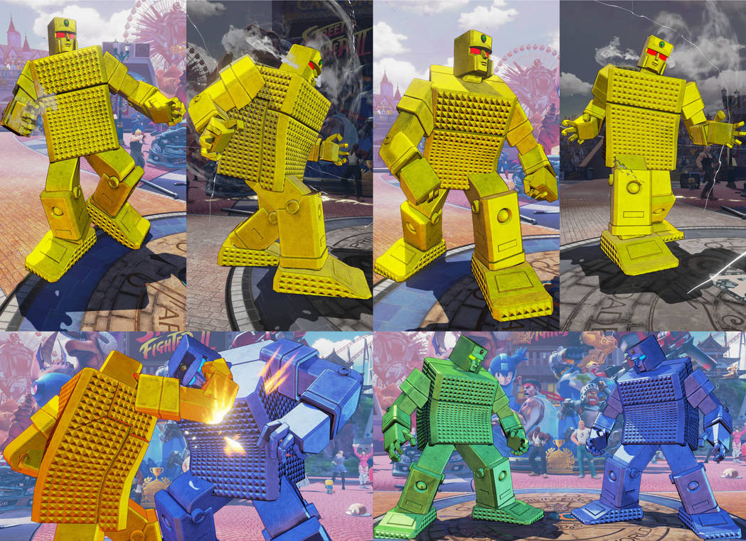 (SFV)Gold Lightan by Chem-pro94 on DeviantArt