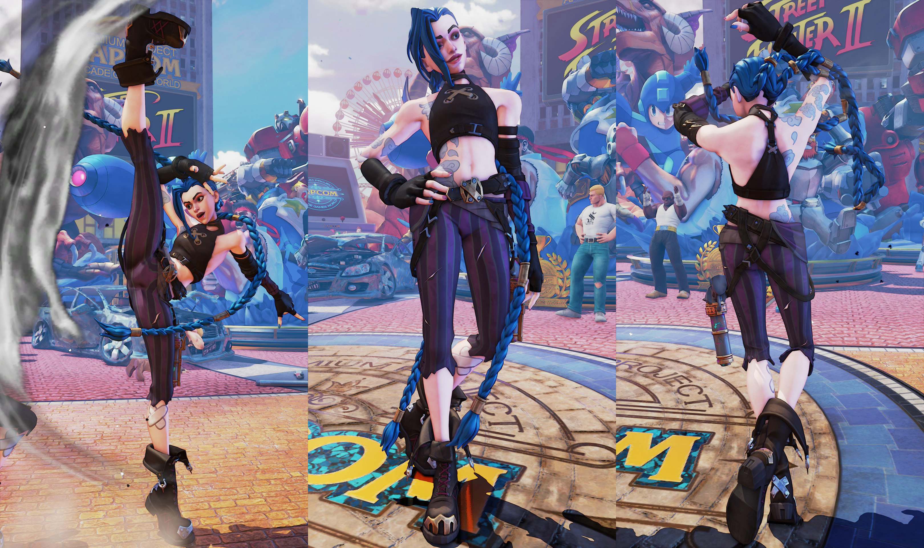 (SFV)Jinx by Chem-pro94 on DeviantArt