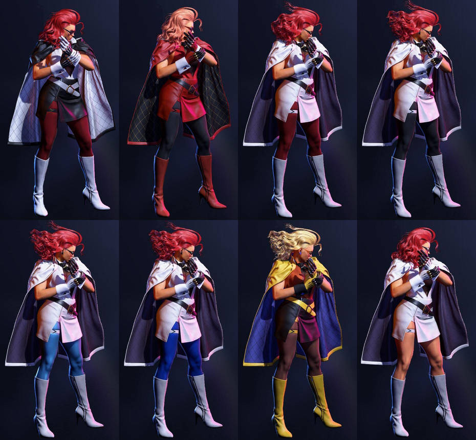 Sf6 Color Files (SF6-DL)C.Viper C001 Color Edit by Chem-pro94 on DeviantArt