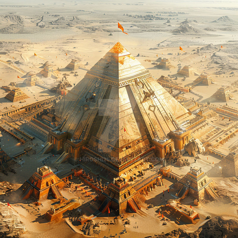 (Sand) Pyramid by Hiroshi25 on DeviantArt