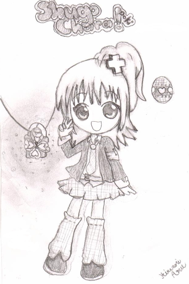 Shugo Chara:chibi Amu By Bellia-25 On Deviantart