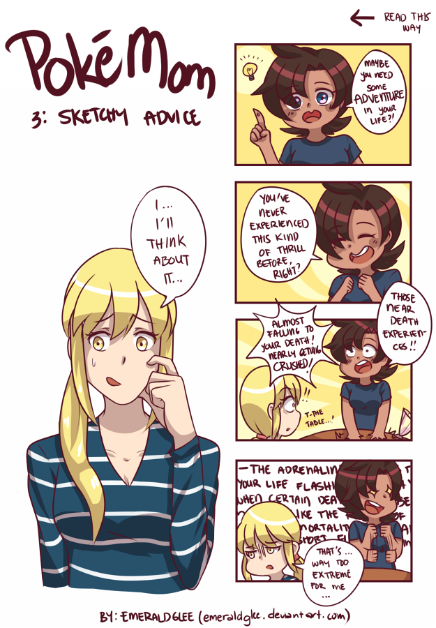PokeMom 3: Sketchy Advice by AromaLadyEmlee