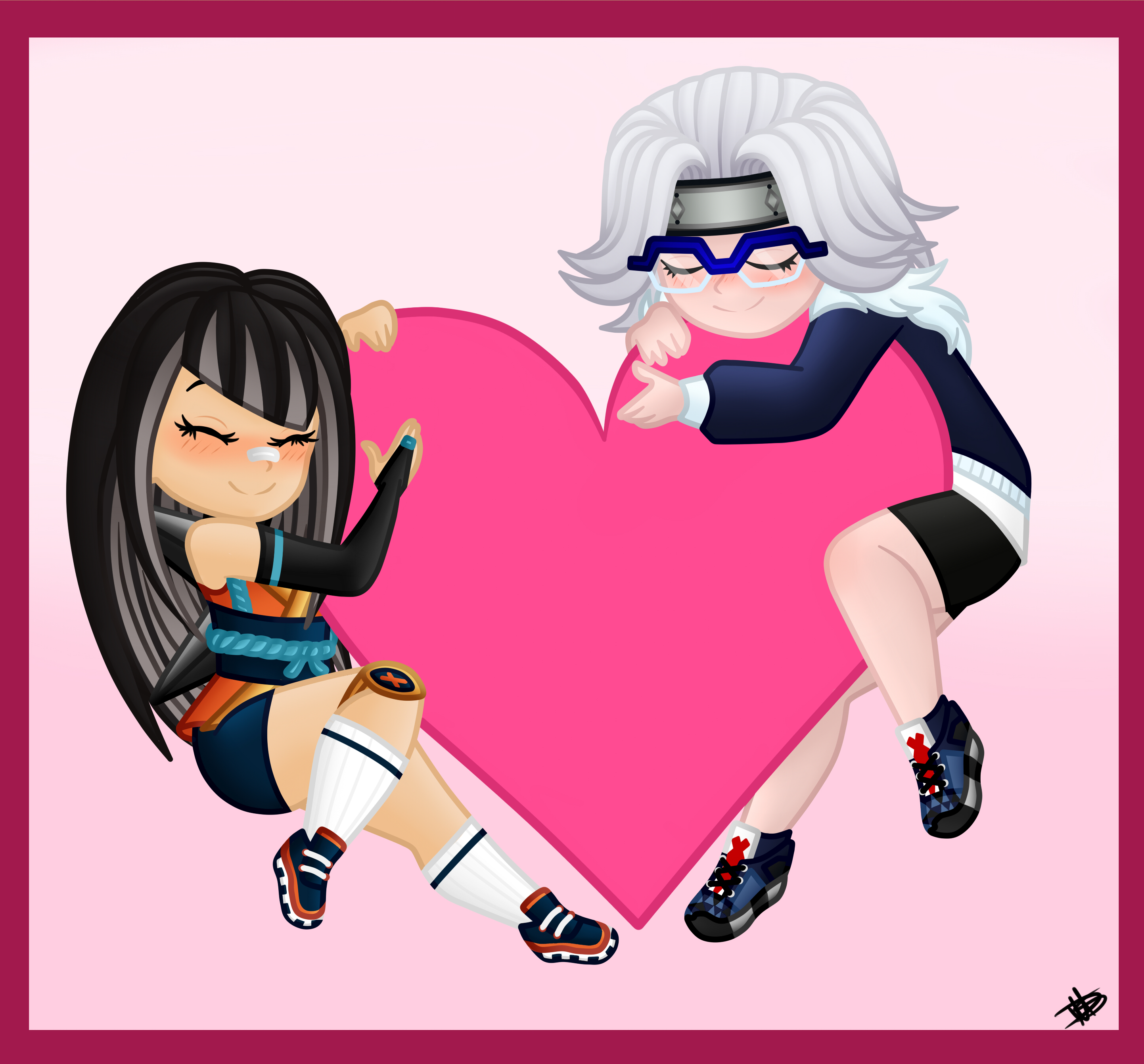 Ych Couple Heart- Nyu x Ellie by PrincessMoonSilver on DeviantArt