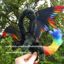 Black Rainbow Little Pet Dragon