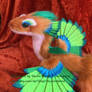 Charysh OOAK dragon art doll
