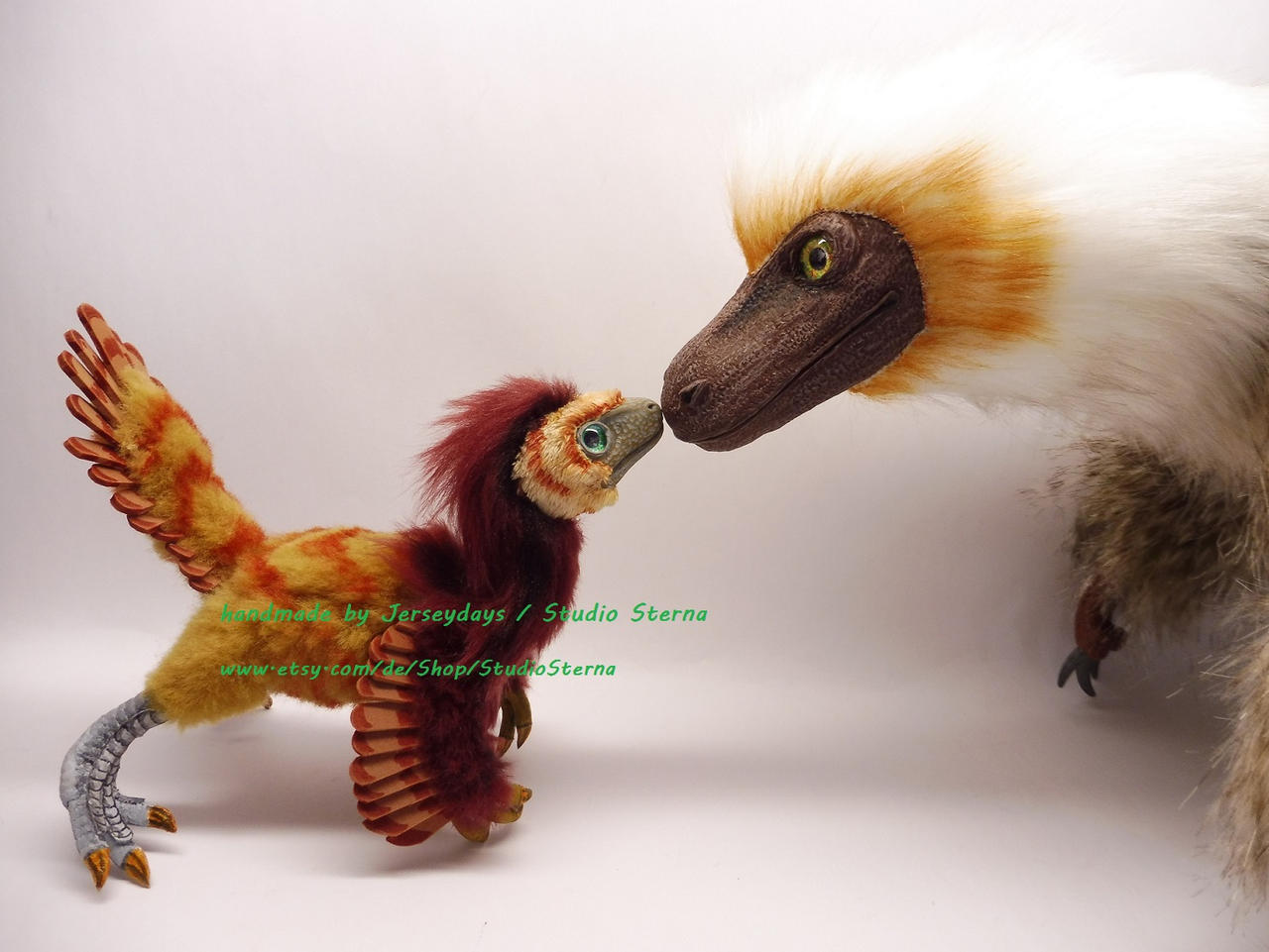 Baby Raptor and his Mom by Jerseydays on DeviantArt
