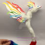 Rainbow Spirit Dragon OOAK art doll