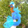 Skyflame OOAK dragon art doll