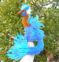 Skyflame OOAK dragon art doll