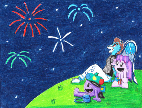 Fireworks Deviantart Fireworks by OddballArtist on DeviantArt