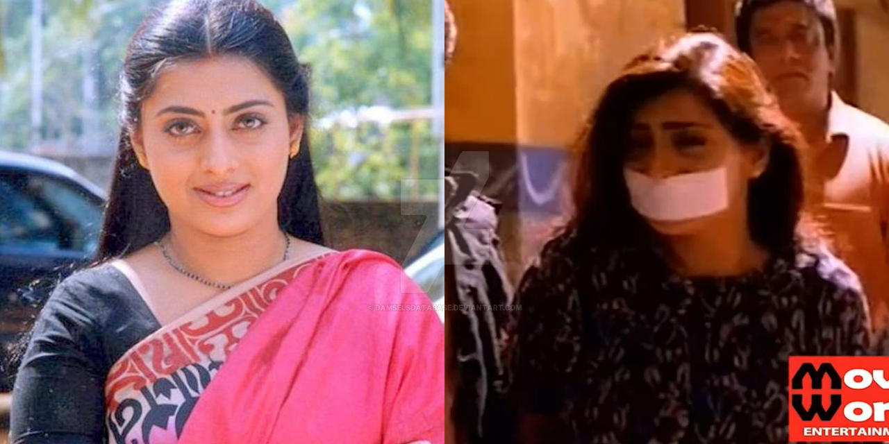 Priya Raman tape gagged by DamselsDatabase on DeviantArt