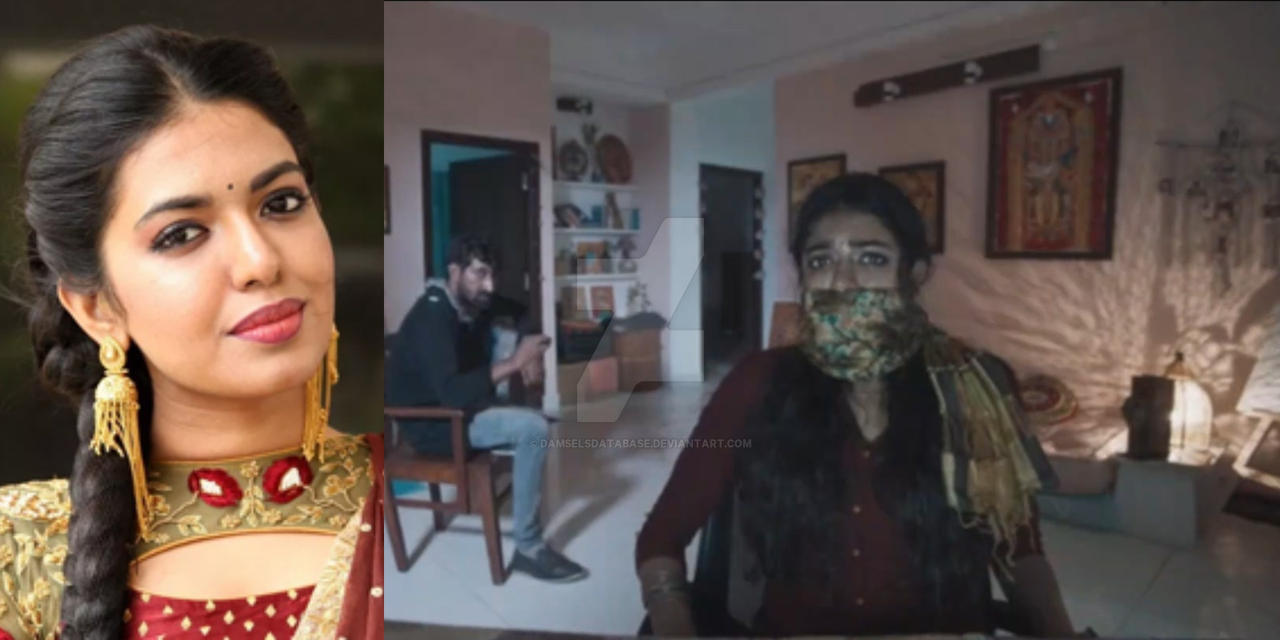 Shivani Rajashekar OTM gagged and chairtied by DamselsDatabase on ...