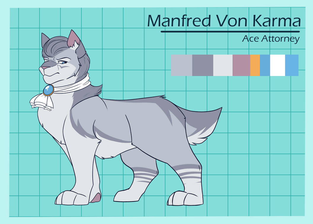 Manfred Von Karma by Lilyznow on DeviantArt