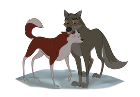 Balto and Jenna