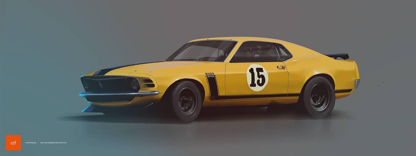 Ford Mustang Boss by AeroDesign94