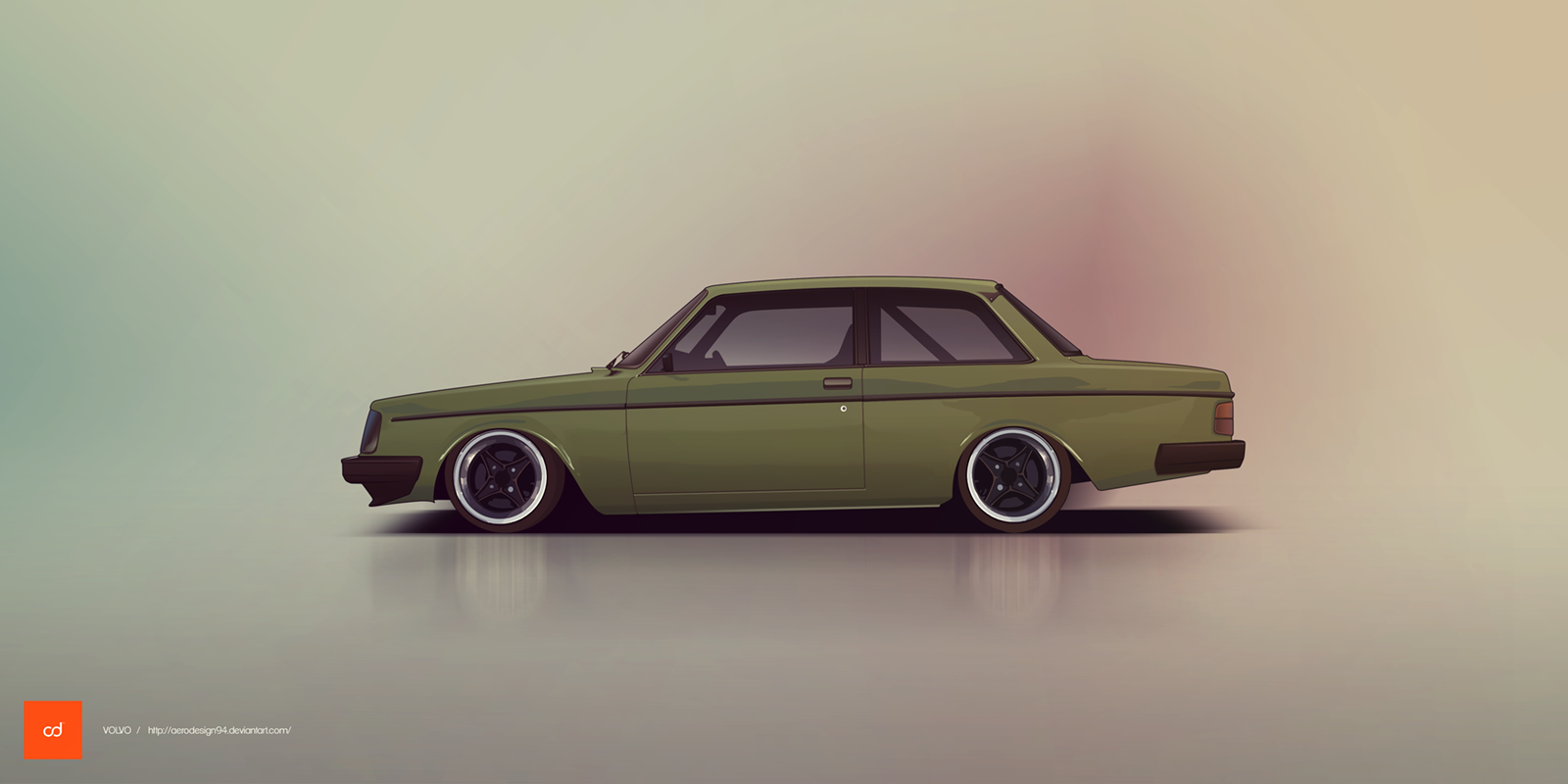 COMMISSION: Volvo 242