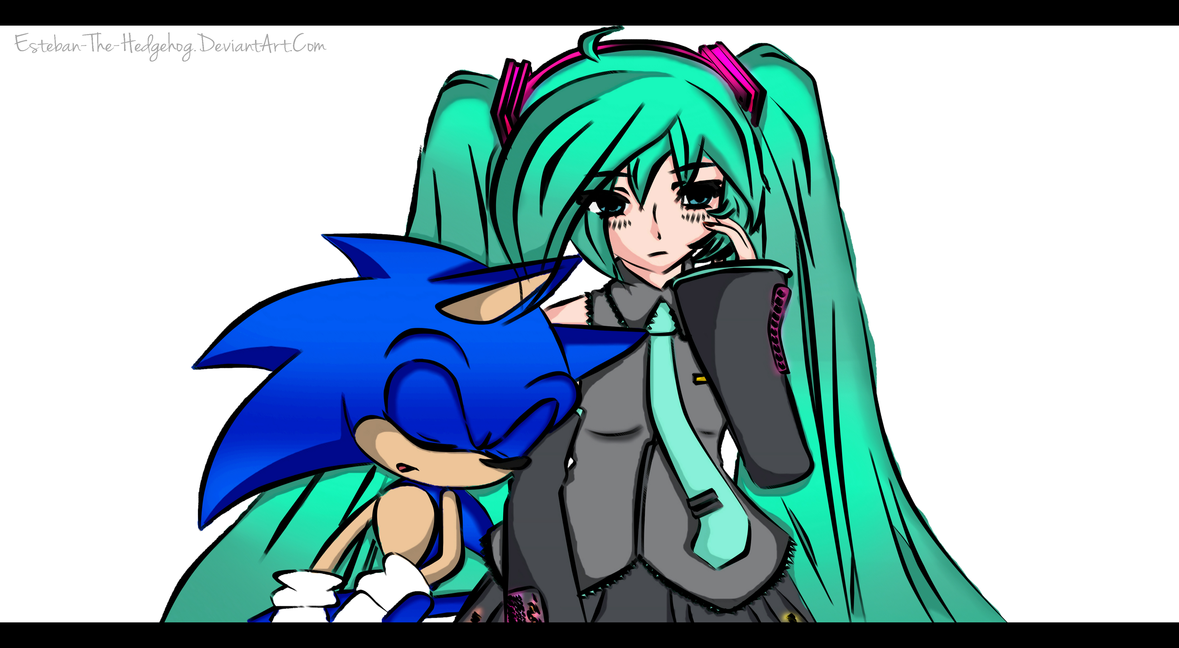 Sonic and Hatsune Miku (SonMiku)