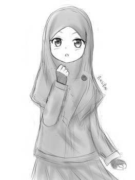 muslimah sketch