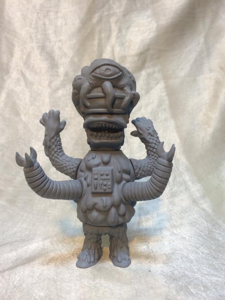 Zombitron - Original toy sculpture