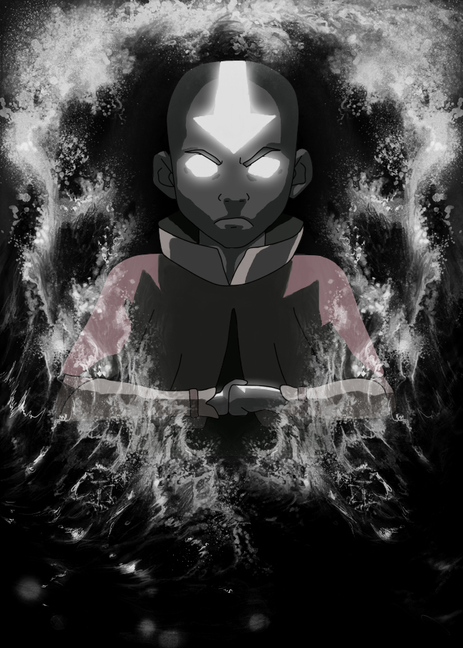 Avatar Aang Angry