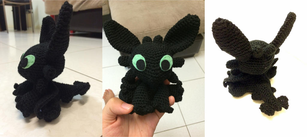 Baby Toothless Amigurumi