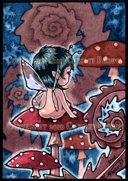 Infant Baby Fairy ACEO