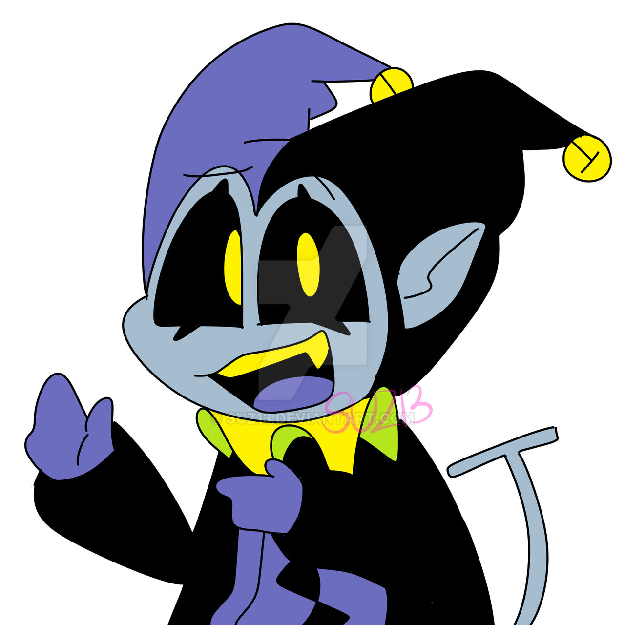 Jevil on Deltarune-Fanart - DeviantArt