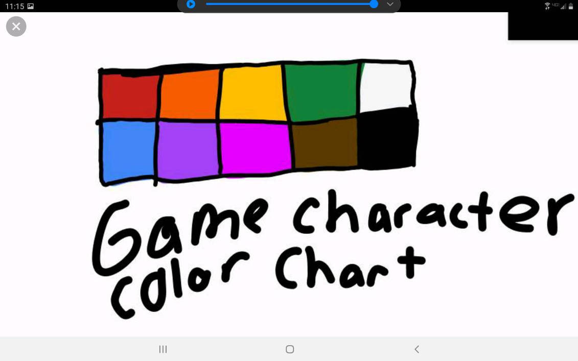 Game chacater color chart by xXpaulTgXx on DeviantArt