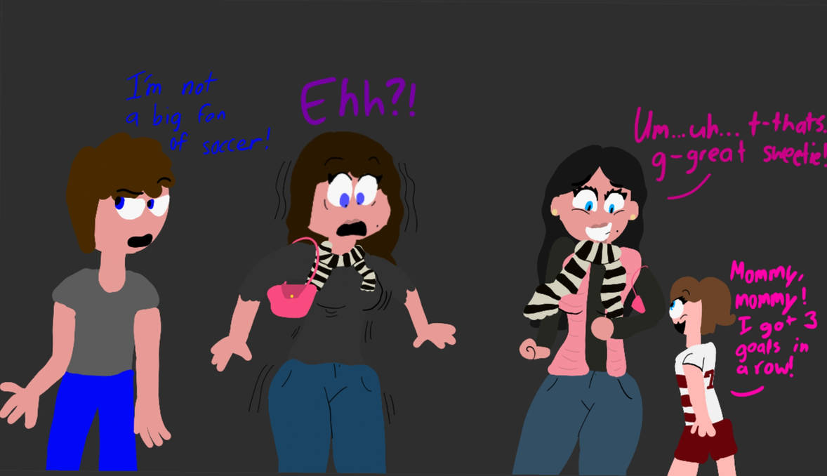 MNM Day 2: Soccer mom by xXpaulTgXx on DeviantArt