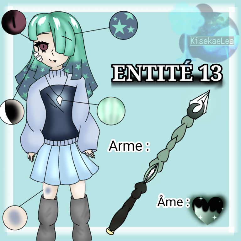 Entity 13 - TsunTale Character Au by AkemiKisekoi on DeviantArt