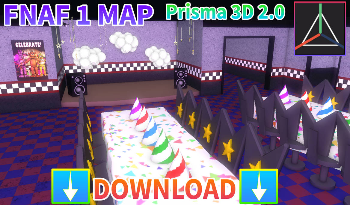 Fnaf 1 Map For Blender - Download Free 3D model by Spinofan10