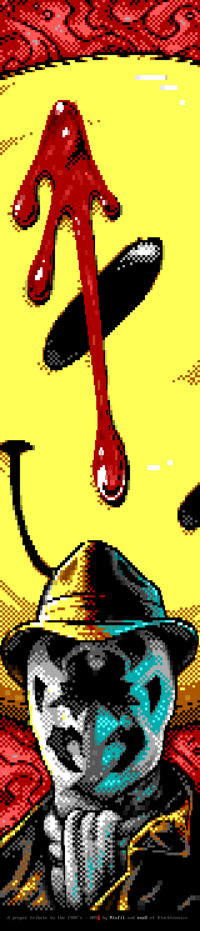 Watchmen - Rorschach ANSI by Misfit and Enzo