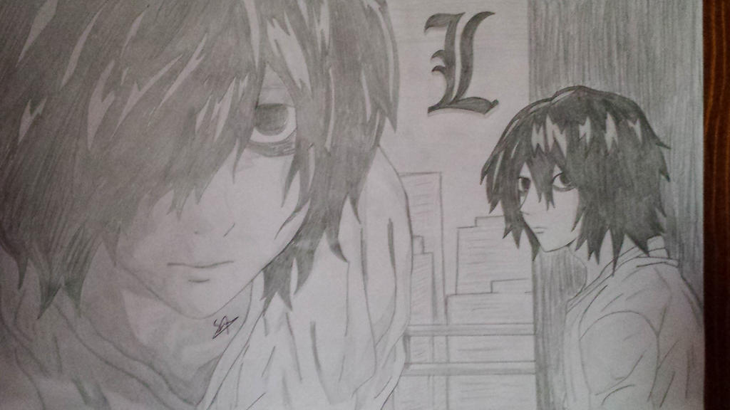 L Death Note~fanart by UtopiaSeeker on DeviantArt