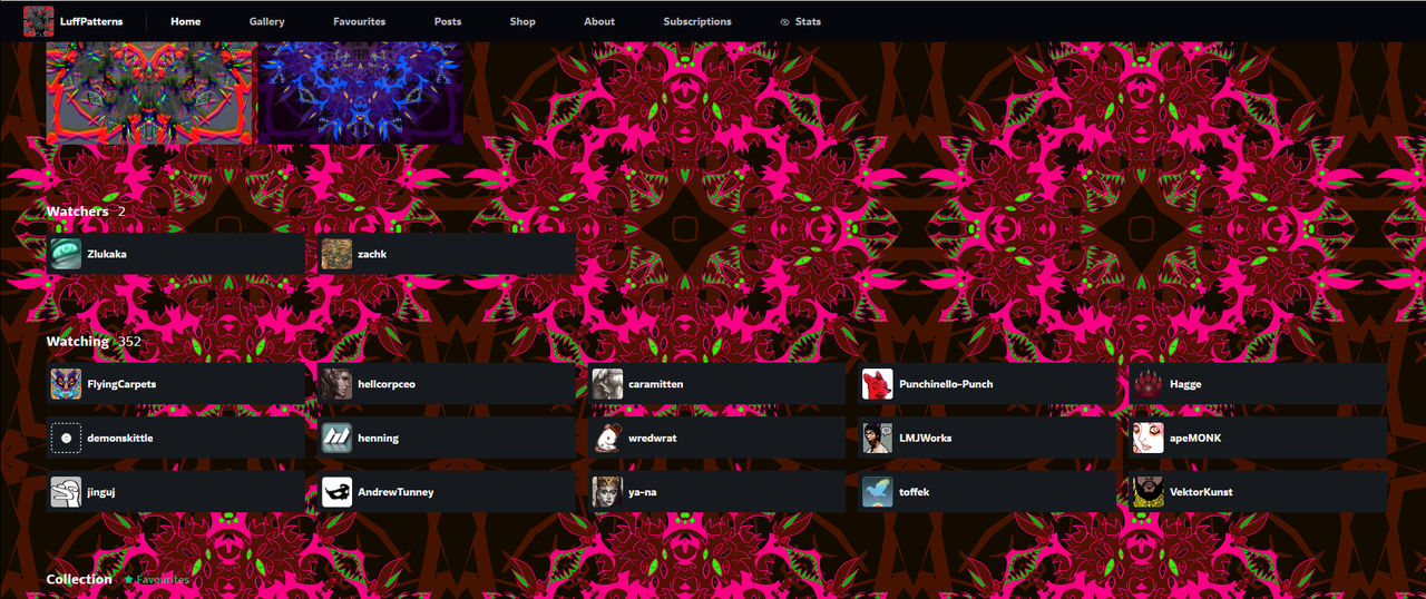 Profile Patterns Tiling Profile Skin/Pattern 03 by LuffAssets on DeviantArt