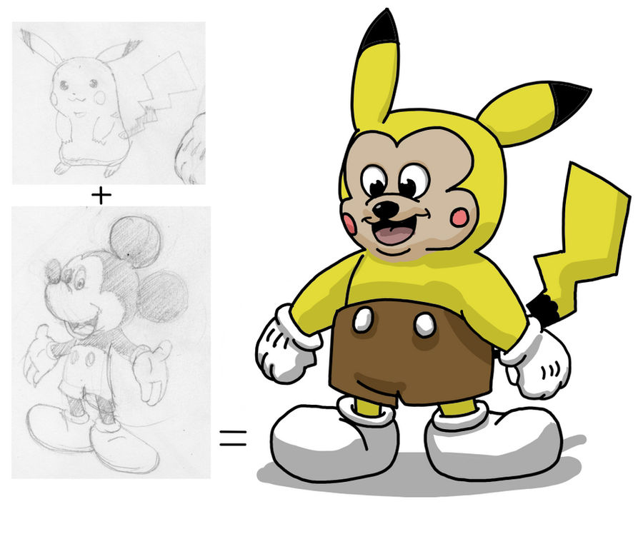 Stinkachu Disney Pikachu by Stonemonkey on DeviantArt
