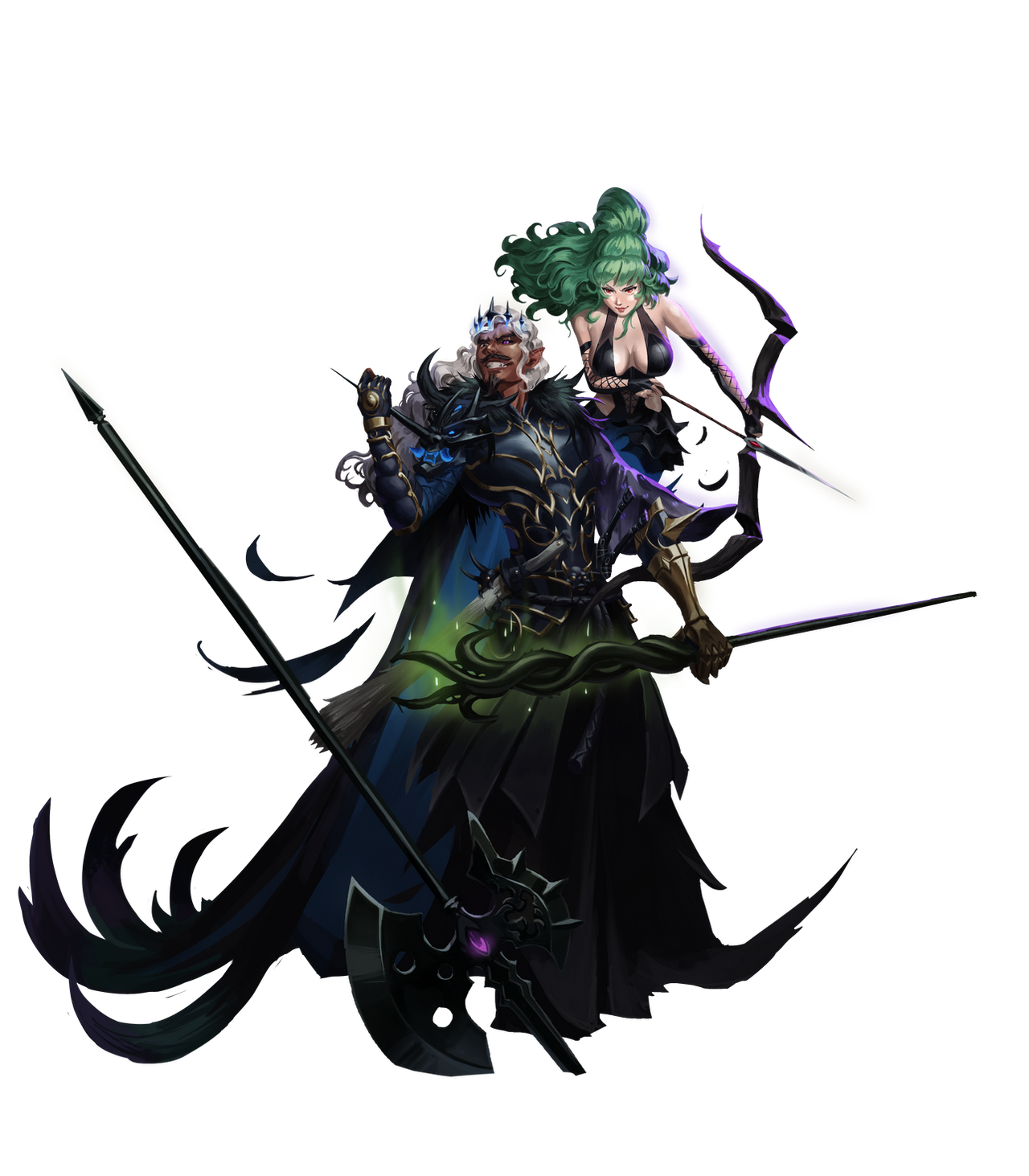 Rook and Mari by scarletsteel on DeviantArt