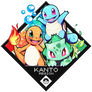 Pokemon - Kanto Starters